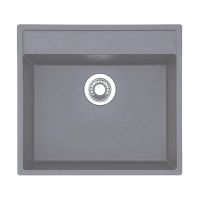 FABIANO Кухонная мойка Quadro 56x51 Titanium (8221.301.0211)
